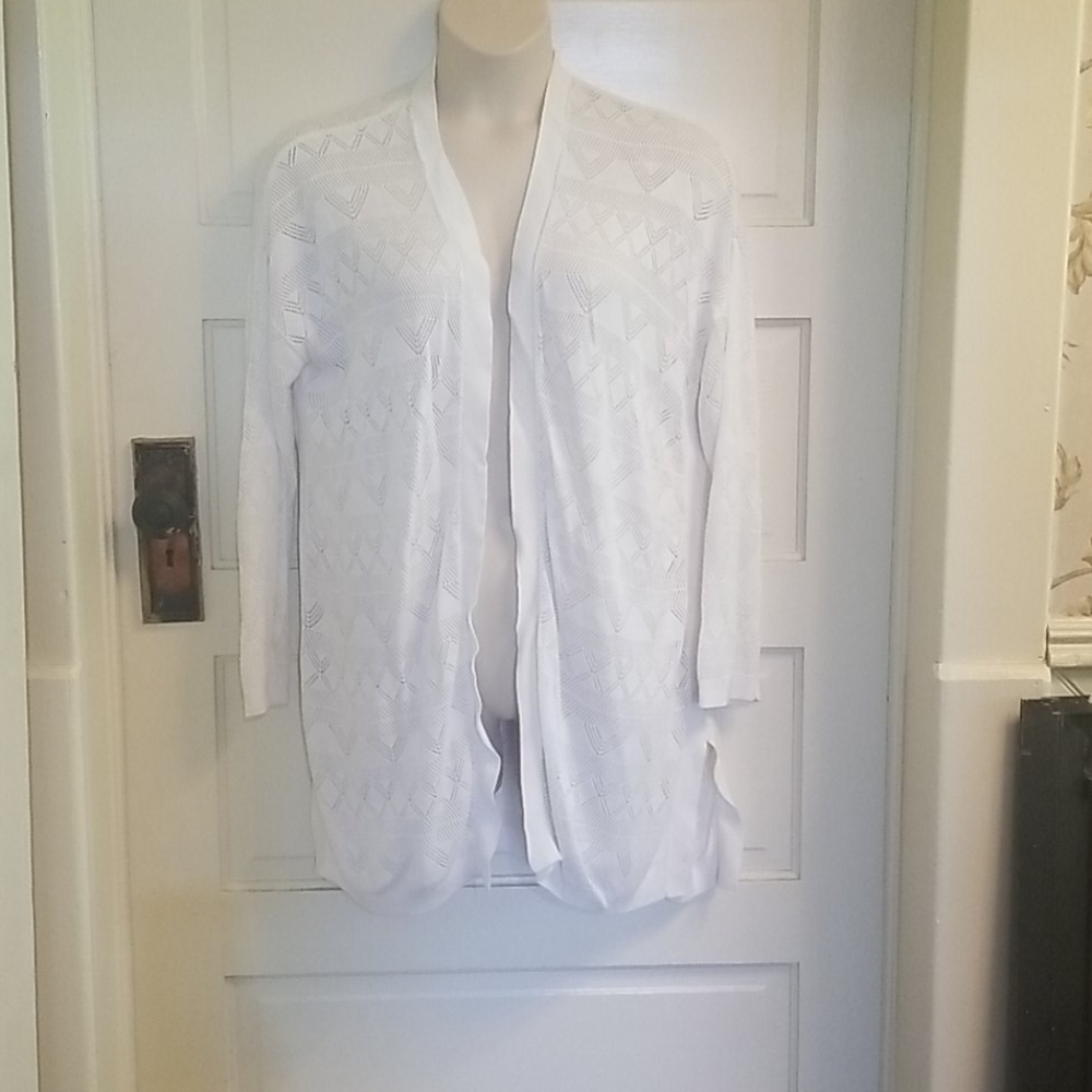 White Cardigan